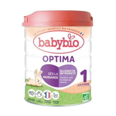 BABYBIO - Optima 1 lait 1er age 400g 0-6 mois
