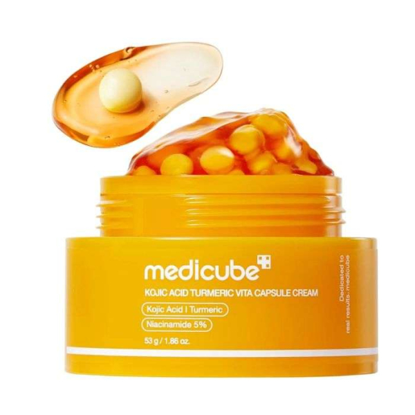MEDICUBE - Kojic acid turmeric vita capsule creme 53g