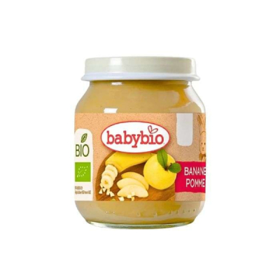 BABYBIO - Pot banane pomme 6 mois+ 130 g