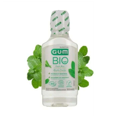GUM - Bio bain de bouche menthe fraiche 300 ml