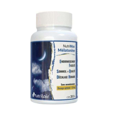 NUTRIMAX - Melatonine 30 gelules vegetales