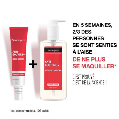 NEUTROGENA - Anti boutons+ gel nettoyant 200ml