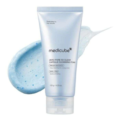 MEDICUBE - Zero pore sa clear capsule cleansing foam 120 g