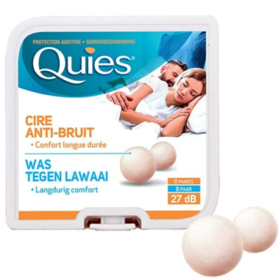 QUIES - Protection auditive en cire 8 paires