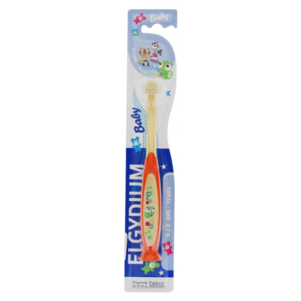 ELGYDIUM - Baby brosse a dent souple 0 a 2 ans petite bebe