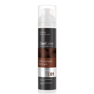 ERAYBA - Cool color c 01 chocolat brown color 100 ml