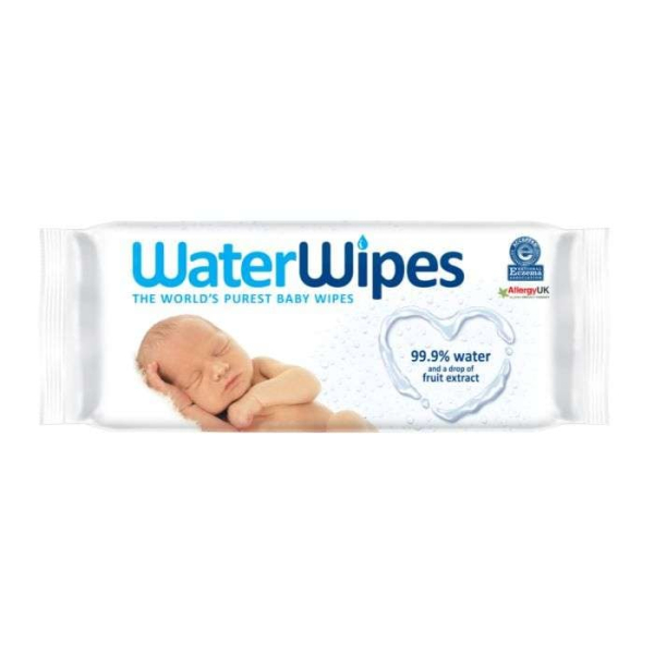 WATERWIPES - 60 Lingettes bebe