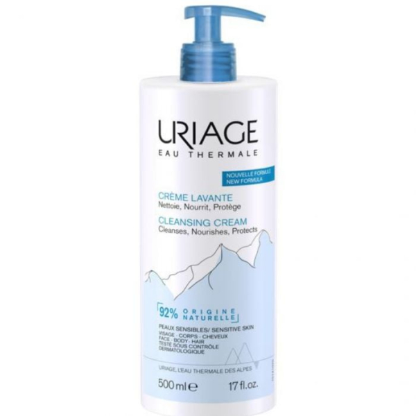 URIAGE - Creme lavante surgras moussant sans savon 500ml
