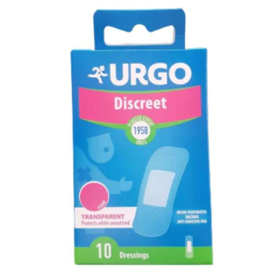 URGO - Discret 10 dressings transparent