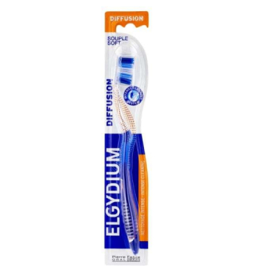 ELGYDIUM - Brosse a dents diffusion souple