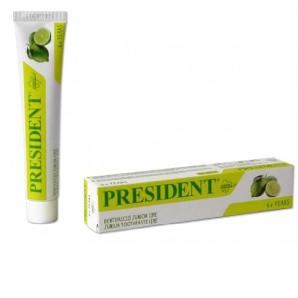 PRESIDENT - Dentifrice junior 6 ans gout citron 50 ml
